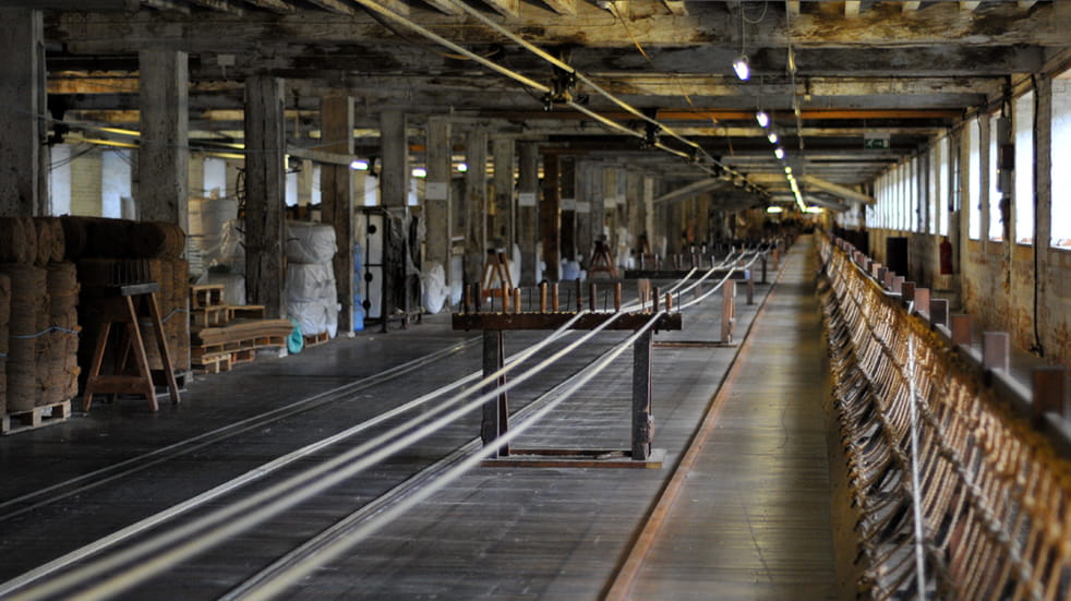 Ropery at historic dockyard chatham